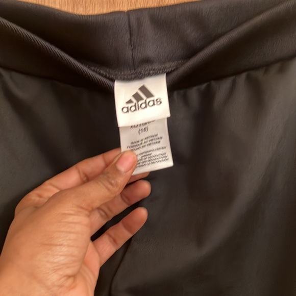 Adidas Youth rose gold and black track pants - Picture 4 of 15
